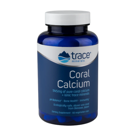 Coral Calcium w/ ConcenTrace 60 capsules Trace Minerals Research - Premium Vitamins & Supplements from Trace Minerals Research - Just $37.59! Shop now at Nutrigeek