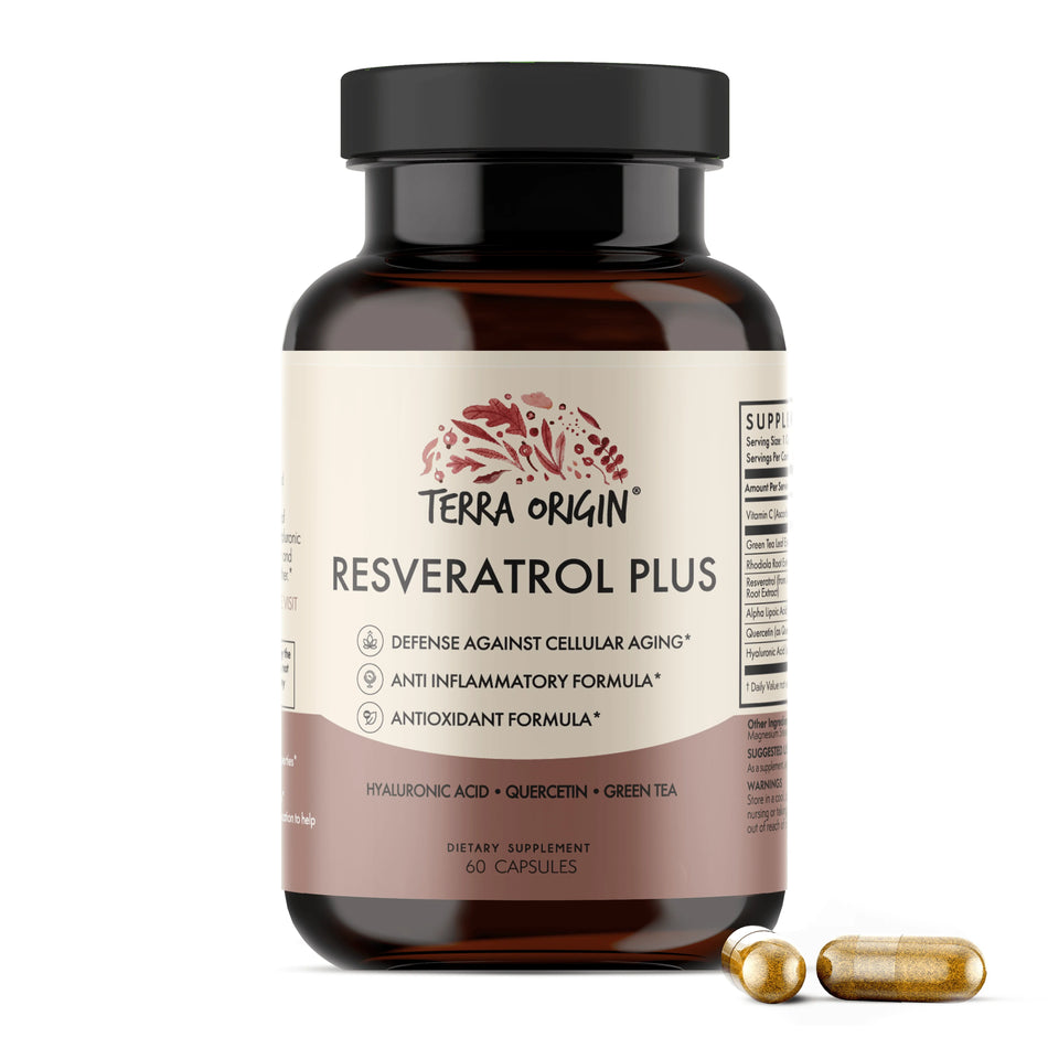 Resveratrol Plus 60 capsules Terra Origin - Nutrigeek