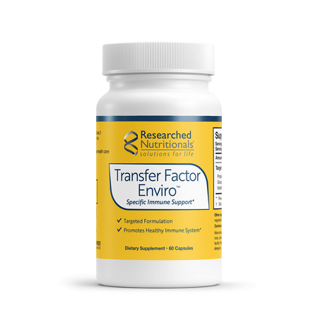 Transfer Factor Enviro™ 60 capsules Researched Nutritionals - Nutrigeek