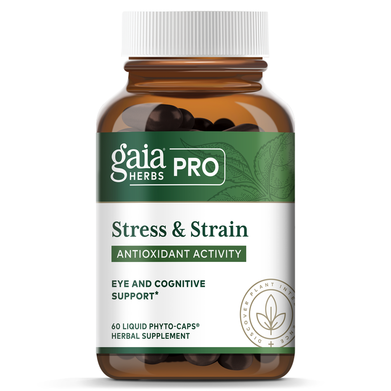 Stress and Strain: Antioxidant Activity 60 capsules Gaia Herbs - Premium Vitamins & Supplements from Gaia Herbs - Just $35.99! Shop now at Nutrigeek