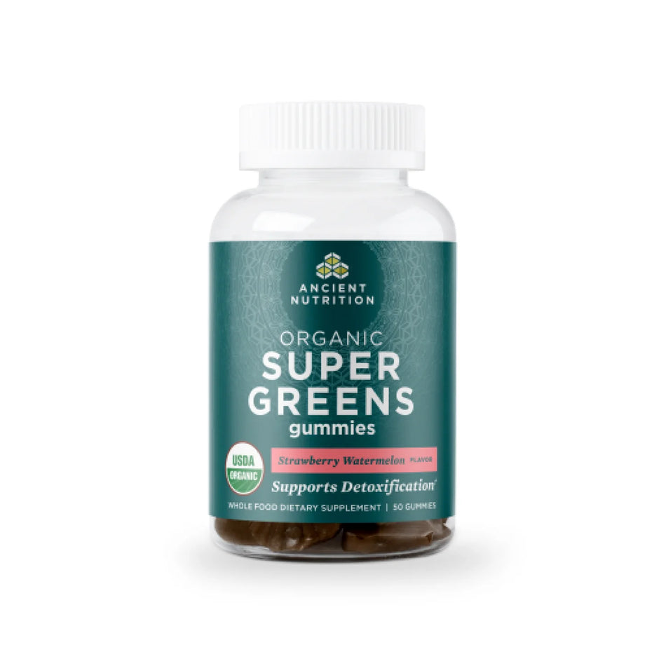 Organic SuperGreens gummies Ancient Nutrition