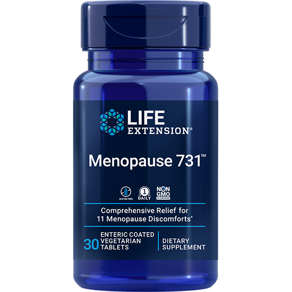 Menopause 731™ 30 tablets Life Extension - Premium Vitamins & Supplements from Life Extension - Just $18.99! Shop now at Nutrigeek