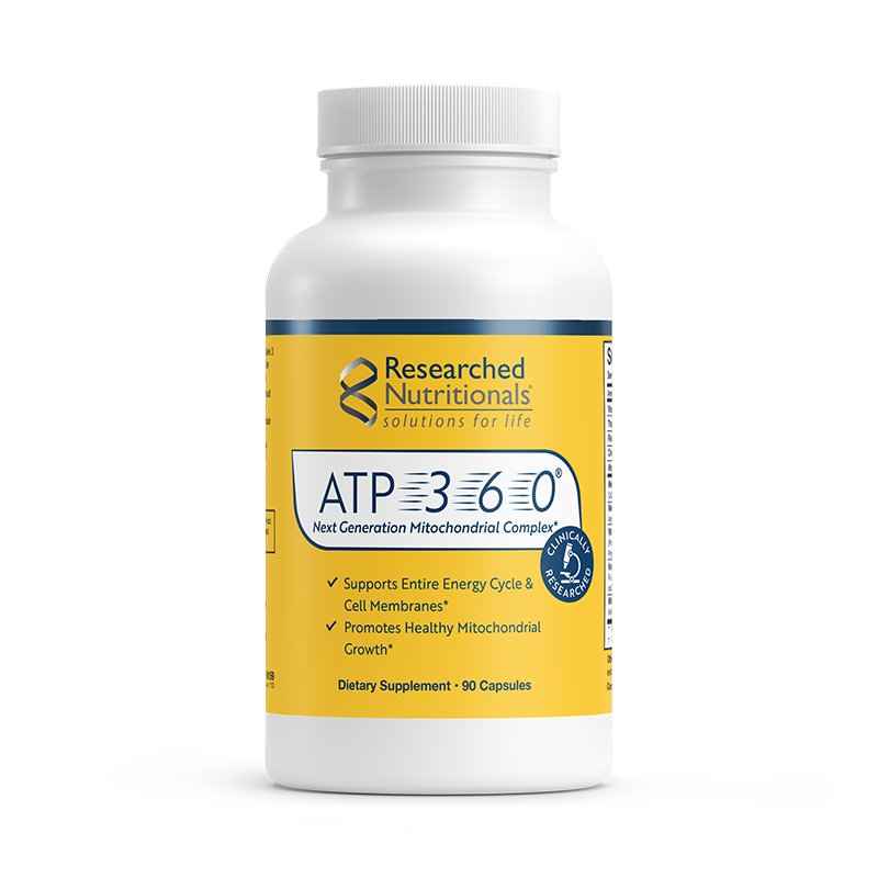 ATP 360®  90 capsules Researched Nutritionals - Nutrigeek