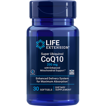 Super Ubiquinol CoQ10 with Enhanced Mitochondrial Support™ 200 mg, 30 softgels Life Extension - Premium Vitamins & Supplements from Life Extension - Just $45.99! Shop now at Nutrigeek