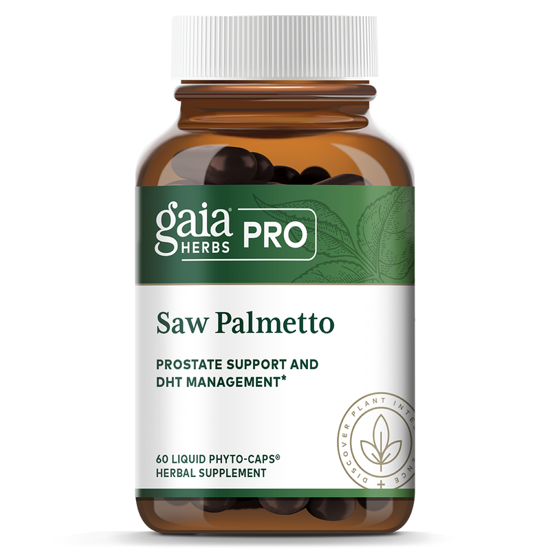 Saw Palmetto 60 capsules Gaia Herbs - Premium Vitamins & Supplements from Gaia Herbs - Just $35.99! Shop now at Nutrigeek