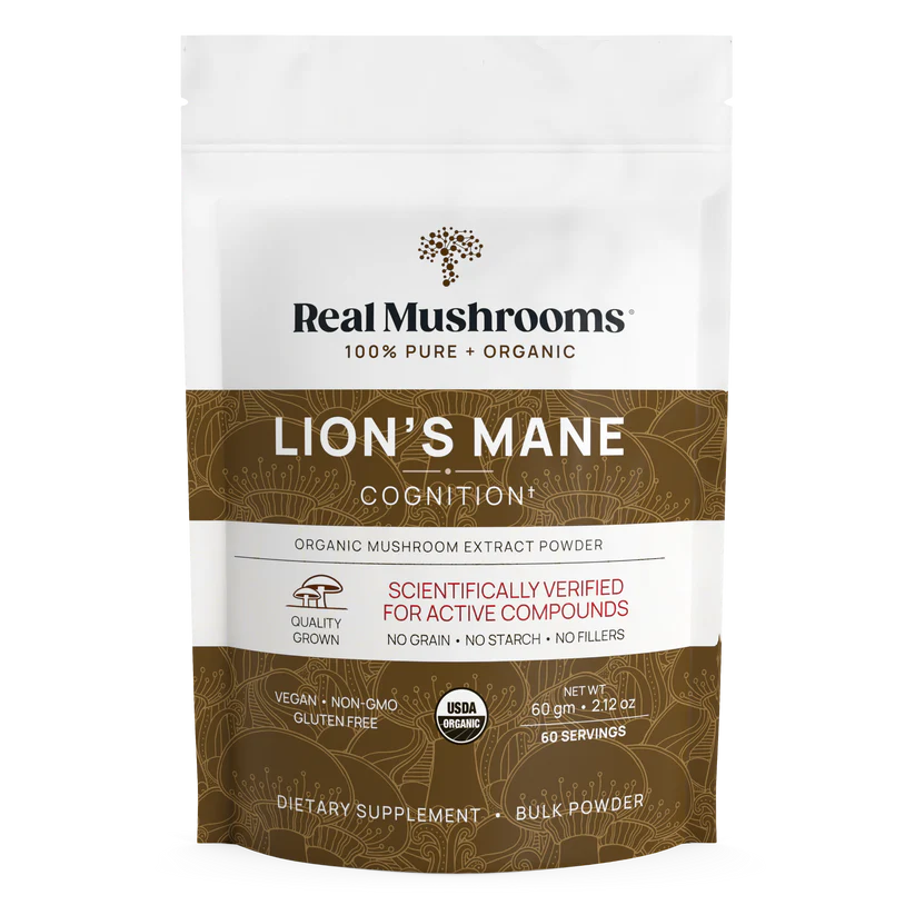 Lions Mane Mushroom Powder Real Mushrooms