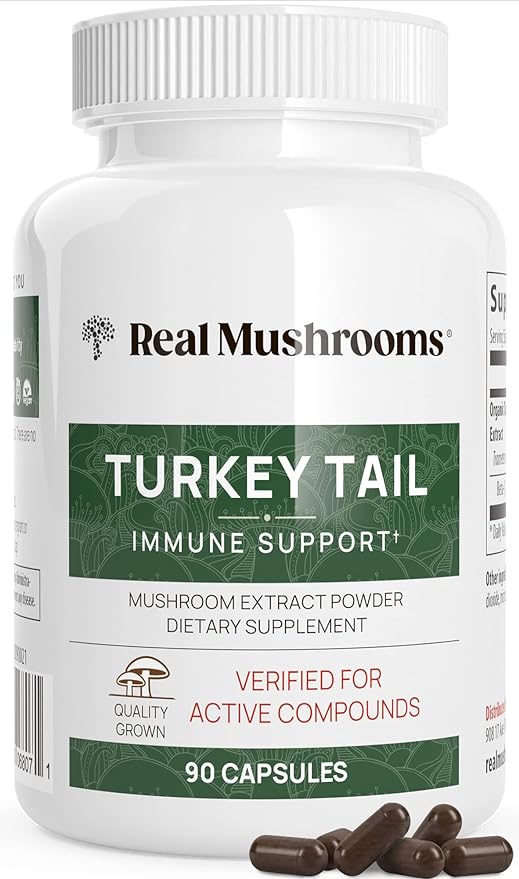 Turkey Tail Capsules Real Mushrooms