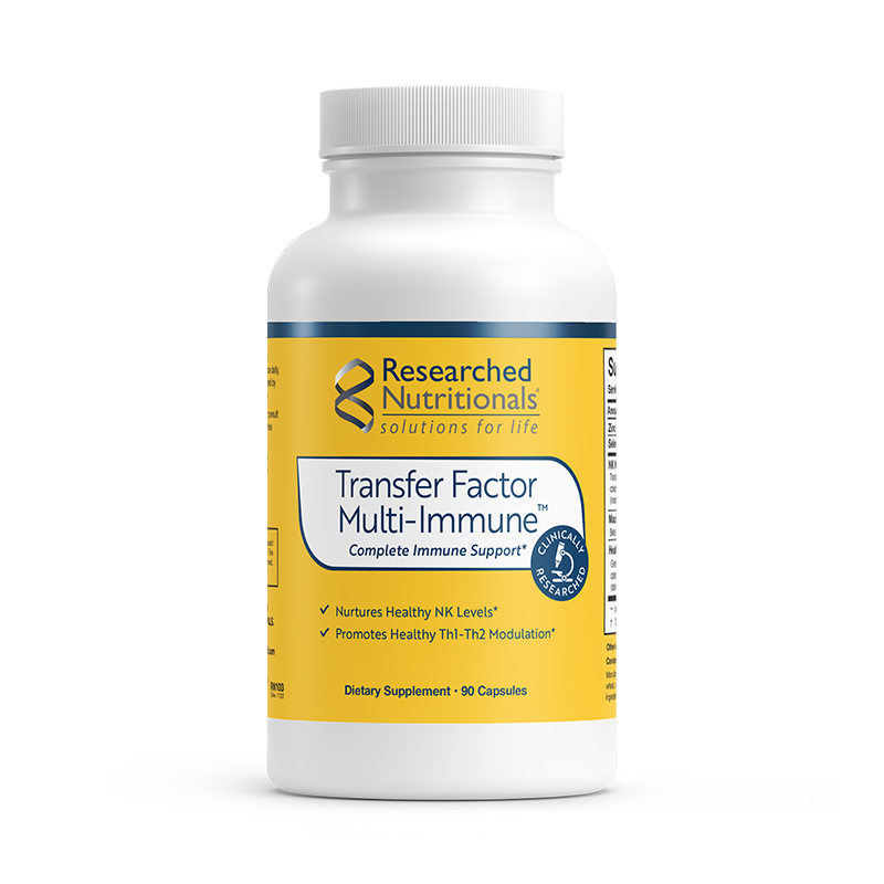 Transfer Factor Multi-Immune™ 90 capsules Researched Nutritionals - Nutrigeek