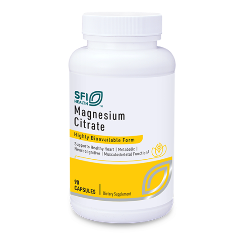 Magnesium Citrate 150mg 90 capsules Klaire Labs / SFI Health