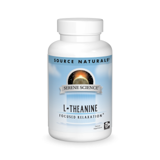 L-Theanine 200mg 60 capsules Source Naturals - Premium Vitamins & Supplements from Source Naturals - Just $35.99! Shop now at Nutrigeek
