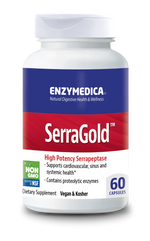 SerraGold™ 60 capsules Enzymedica - Premium Vitamins & Supplements from Enzymedica - Just $32.99! Shop now at Nutrigeek