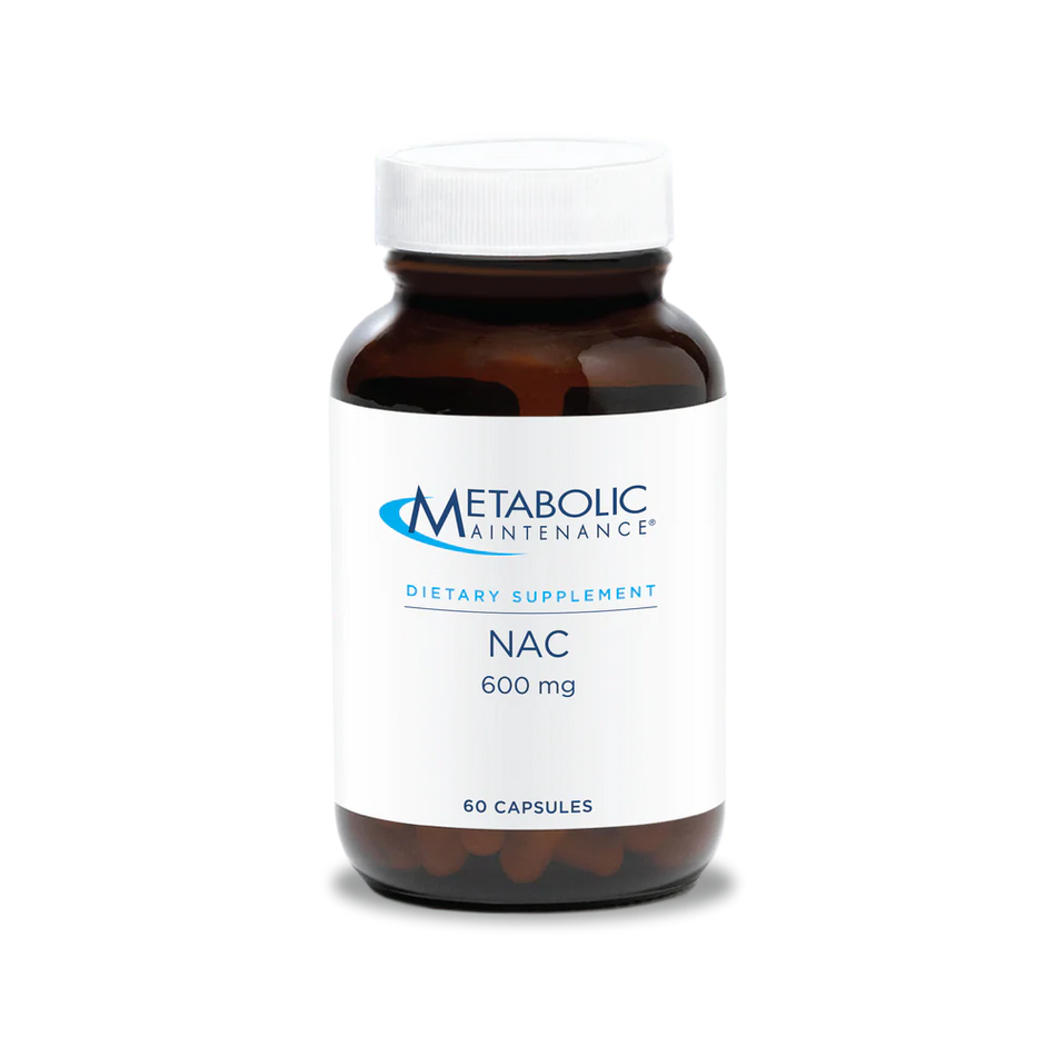 NAC 600 mg 60 capsules Metabolic Maintenance