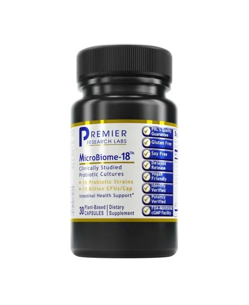 MicroBiome-18™ 30 capsules Premier Research Labs