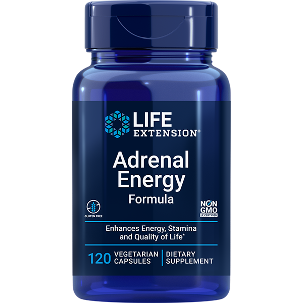 Adrenal Energy Formula capsules Life Extension - Premium Vitamins & Supplements from Life Extension - Just $18.99! Shop now at Nutrigeek