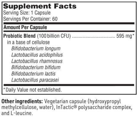 Ther-Biotic® Leaky Gut (Factor 6) 60 capsules Klaire Labs - Premium Vitamins & Supplements from Klair Labs - Just $89.99! Shop now at Nutrigeek