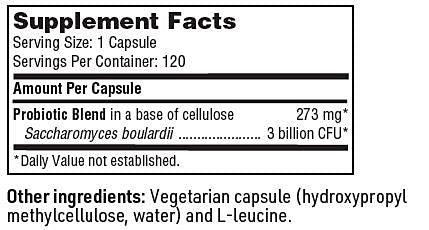 Ther-Biotic® Saccharomyces boulardii capsules Klaire Labs - Premium Vitamins & Supplements from Klair Labs - Just $37.99! Shop now at Nutrigeek