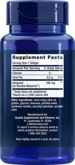 Super Ubiquinol CoQ10 100 mg 60 softgels Life Extension - Premium Vitamins & Supplements from Life Extension - Just $43.99! Shop now at Nutrigeek