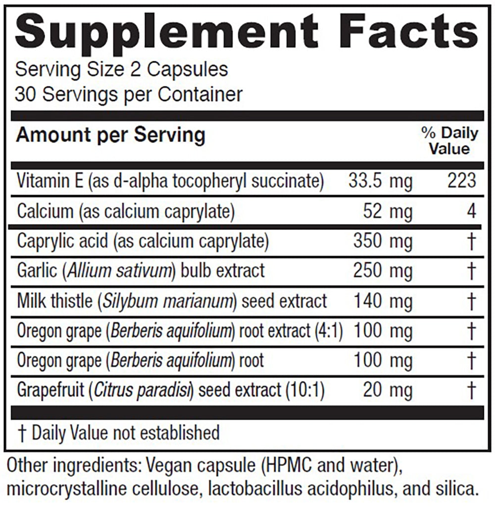 CandidaStat™ Capsules Vitanica - Nutrigeek