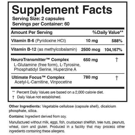 CogniCare® 120 capsules Researched Nutritionals - Nutrigeek