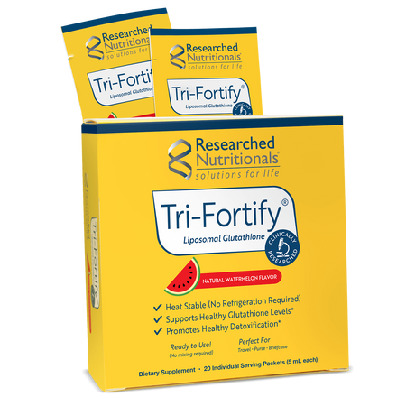 Tri-Fortify® Box of 20 Individual Serving Packets Researched Nutritionals - Nutrigeek