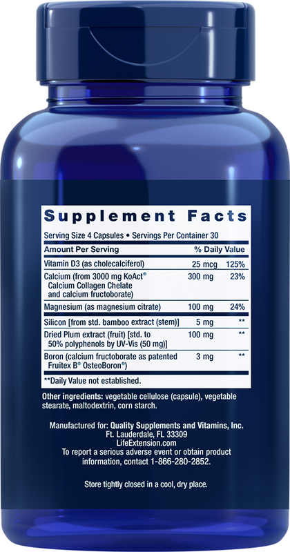 Bone Strength Collagen Formula 120 capsules Life Extension - Premium Vitamins & Supplements from Life Extension - Just $34.99! Shop now at Nutrigeek