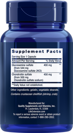 Glucosamine - Chondroitin 100 capsules Life Extension - Premium Vitamins & Supplements from Life Extension - Just $29.99! Shop now at Nutrigeek
