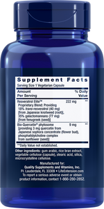 Optimized Resveratrol Elite™ 60 capsules Life Extension - Premium Vitamins & Supplements from Life Extension - Just $26.99! Shop now at Nutrigeek