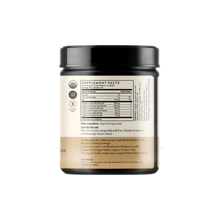 Organic Turmeric Blend 6.35 oz (180g) Terra Origin - Nutrigeek