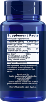 Vitamin C 24-Hour Liposomal Hydrogel™ Formula 60 tablets Life Extension - Premium Vitamins & Supplements from Life Extension - Just $25.99! Shop now at Nutrigeek