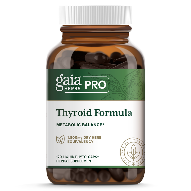Thyroid Formula capsules Gaia Herbs - Premium Vitamins & Supplements from Gaia Herbs - Just $35.99! Shop now at Nutrigeek