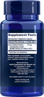 FLORASSIST Heart Health 60 capsules Life Extension - Premium Vitamins & Supplements from Life Extension - Just $25.99! Shop now at Nutrigeek
