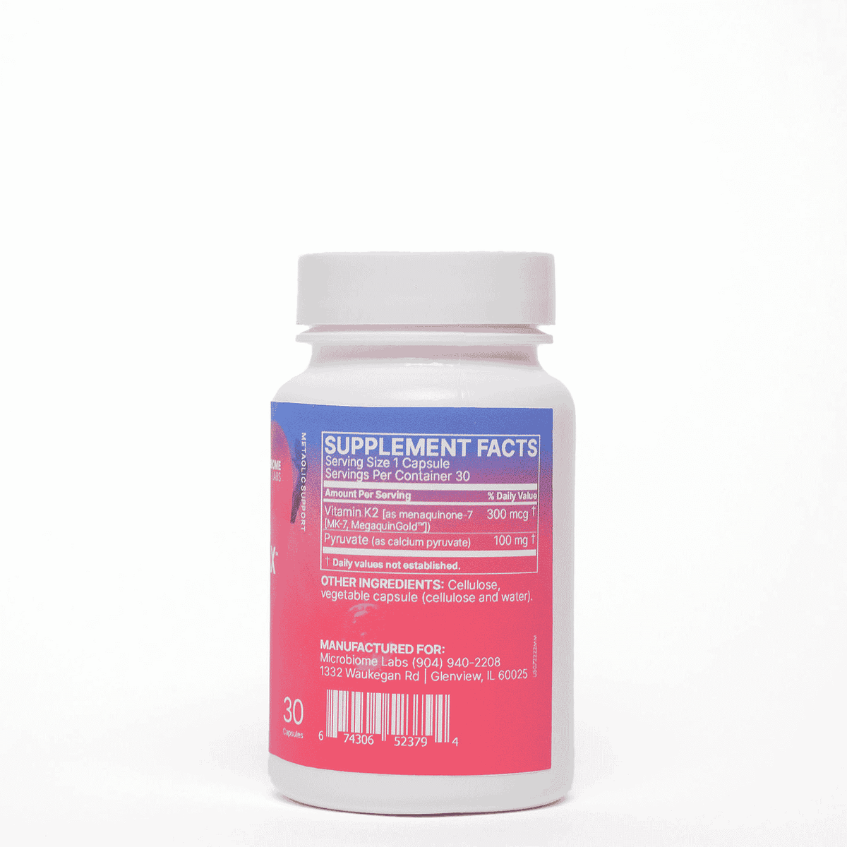 MyoMax® 30 capsules Microbiome Labs - Premium  from Microbiome Labs - Just $45.99! Shop now at Nutrigeek