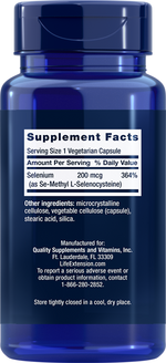 Se-Methyl L-Selenocysteine 90 capsules Life Extension - Premium Vitamins & Supplements from Life Extension - Just $8.99! Shop now at Nutrigeek