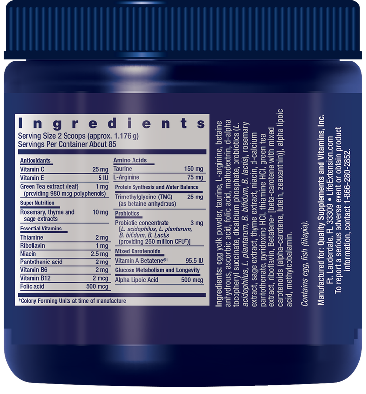 Cat Mix 100 Grams Life Extension - Premium Vitamins & Supplements from Life Extension - Just $16.99! Shop now at Nutrigeek