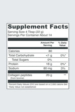 Collagen Peptides Lemon 11 OZ (313g) 14 Servings Vital Proteins - Nutrigeek