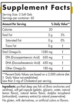 ProOmega Softgels Nordic Naturals - Nutrigeek