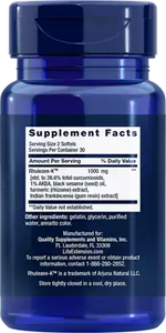 Fast Acting Relief 60 softgels Life Extension - Nutrigeek