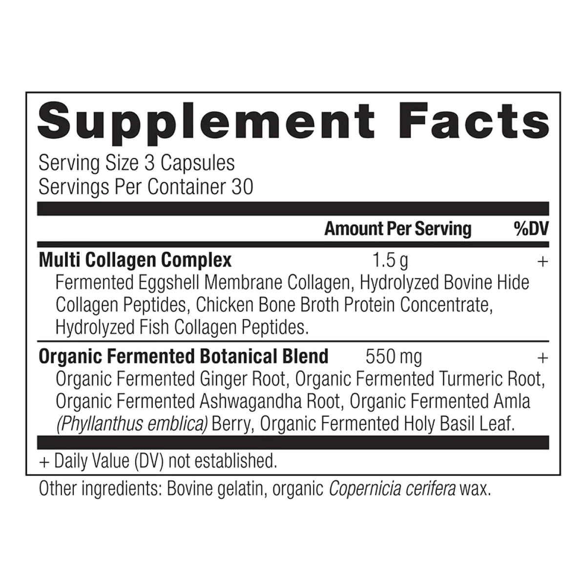 Multi Collagen capsules Ancient Nutrition - Nutrigeek