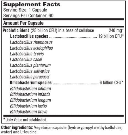 Ther-Biotic® LactoPrime™ Plus 60 capsules Klaire Labs - Premium Vitamins & Supplements from Klair Labs - Just $43.99! Shop now at Nutrigeek
