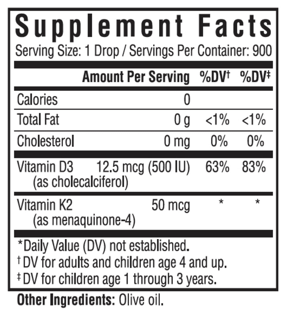 Vitamin D3 + K2 Drops 30 ml Seeking Health - Premium Vitamins & Supplements from Seeking Health - Just $22.95! Shop now at Nutrigeek