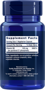Pyridoxal 5-Phosphate 100mg 60 capsules Life Extension - Premium Vitamins & Supplements from Life Extension - Just $16.99! Shop now at Nutrigeek