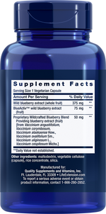 Blueberry Extract 60 capsules Life Extension - Premium Vitamins & Supplements from Life Extension - Just $17.99! Shop now at Nutrigeek
