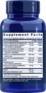 BioActive Complete B-Complex 60 capsules Life Extension - Premium Vitamins & Supplements from Life Extension - Just $9! Shop now at Nutrigeek