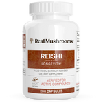 Reishi Mushroom Organic  Capsules Real Mushrooms - Premium Vitamins & Supplements from Real Mushrooms - Just $34.95! Shop now at Nutrigeek