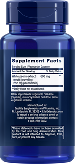 Peony Immune 60 capsules Life Extension - Premium Vitamins & Supplements from Life Extension - Just $27.99! Shop now at Nutrigeek