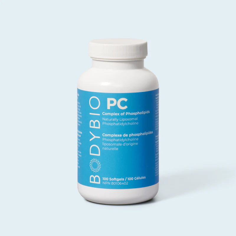 PC (Phosphatidylcholine) Softgels BodyBio - Nutrigeek