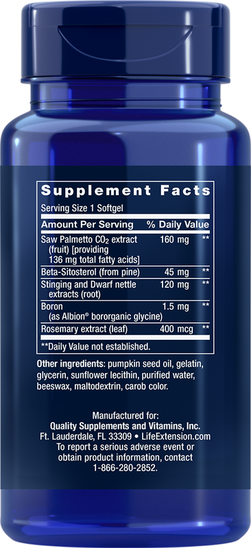 PalmettoGuard® Saw Palmetto and Beta-Sitosterol 30 Softgels Life Extension - Premium Vitamins & Supplements from Life Extension - Just $12.99! Shop now at Nutrigeek