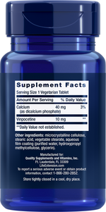 Vinpocetine 10mg 100 tablets Life Extension - Premium Vitamins & Supplements from Life Extension - Just $13.99! Shop now at Nutrigeek