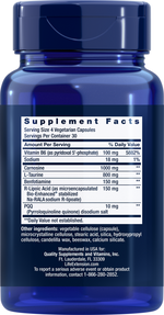Mitochondrial Energy Optimizer with PQQ 120 capsules Life Extension - Premium Vitamins & Supplements from Life Extension - Just $52.99! Shop now at Nutrigeek