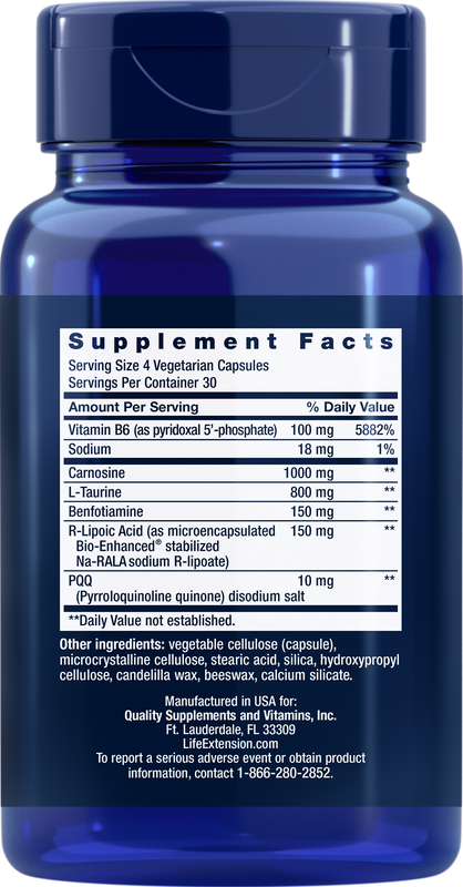 Mitochondrial Energy Optimizer with PQQ 120 capsules Life Extension - Premium Vitamins & Supplements from Life Extension - Just $52.99! Shop now at Nutrigeek
